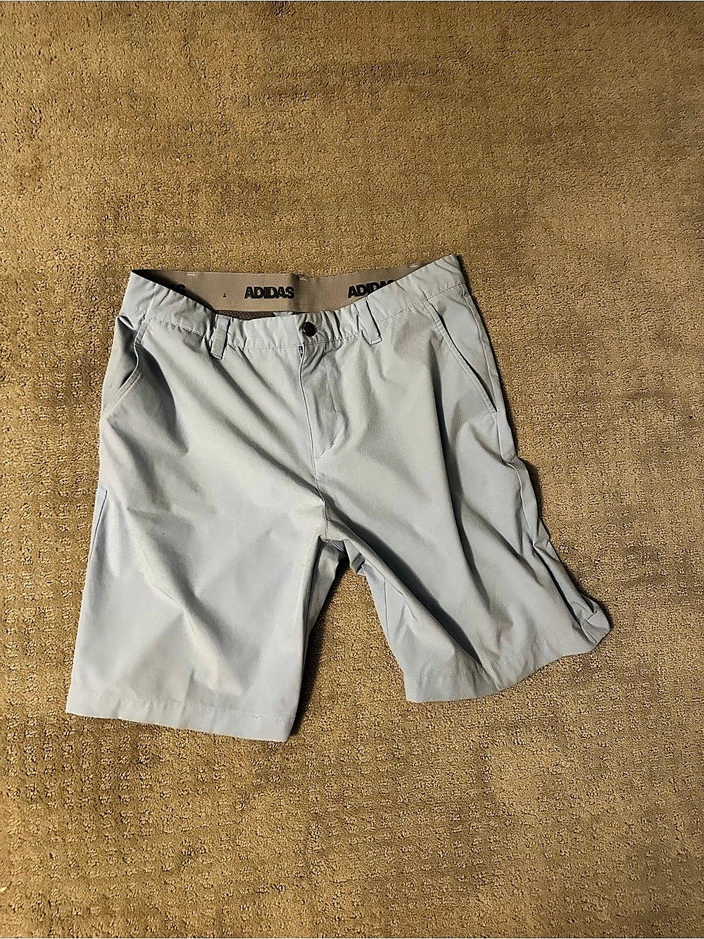 adidas Ultimate365 Golf Shorts Baby Blue, 34 Waist